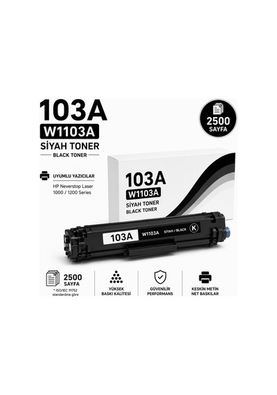 Hp 103a-w1103a-1000-1200 Neverstop 2500 Sayfa