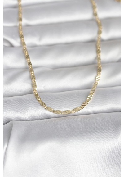 Buğz Cm 14k Gold Renk Çizgi Lazer Model 60 Cm Kadın Kolye Diğer