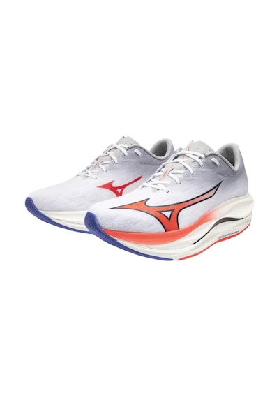 Mizuno Wave Rebellion Flash 3 Erkek Koşu Ayakkabısı Beyaz / Gri Çok Renkli