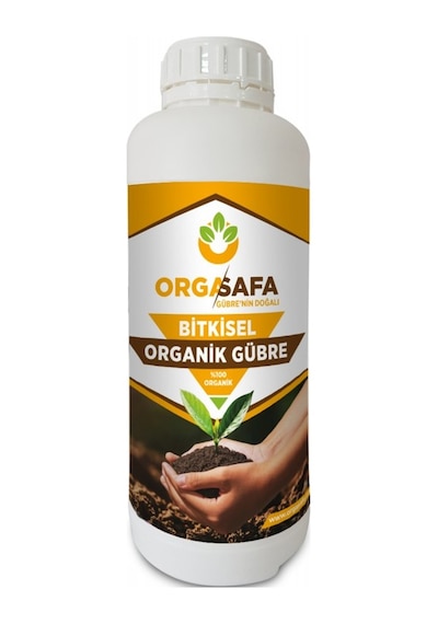 1 L Organik Sıvı Solucan Gübresi + 1 L Organik Sıvı Bitkisel Menşeli Gübre