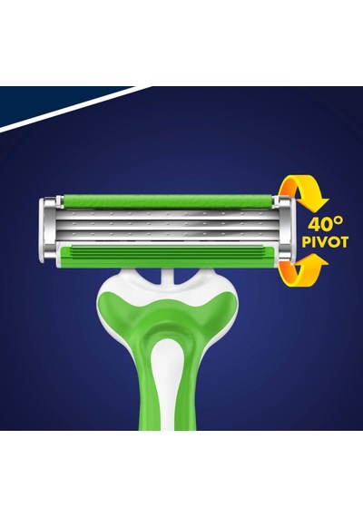 Gillette Blue3 Sensitive Tıraş Bıçağı 3'lü