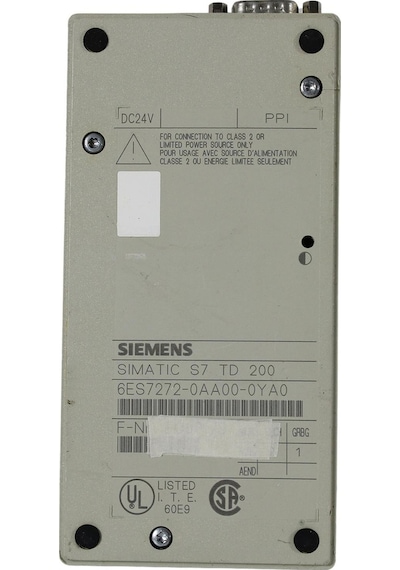 6es7272-0aa00-0ya0, 6es7 272-0aa00-0ya0 Td 200 Text Dısplay Operator Panel