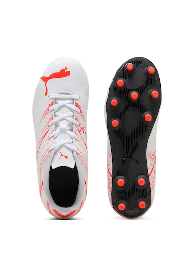 Puma Attacanto Fg/ag Jr Beyaz Unisex Krampon 000000000102236505 Beyaz-kırmızı Beyaz - Kırmızı