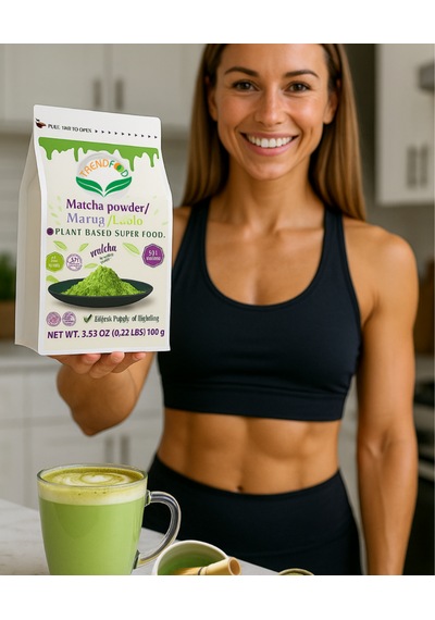 Trend Food Doğal Super Gıda Matcha Tozu 200 G Yüksek Yüksek Protein Yüksek Lif Diğer