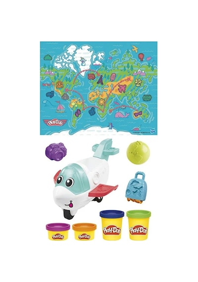 Play-doh Starters Eğlenceli Uçak Oyun Seti Çok  Renkli