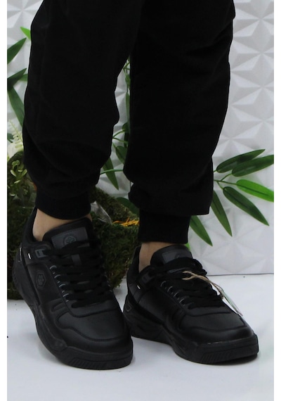 Lumberjack Bavıara Siyah Rahat Ürün Sneaker Erkek Ayakkabı 001