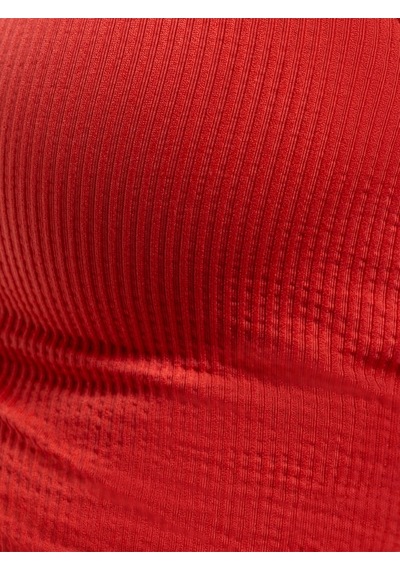 Fitted Kadın Top Mercan