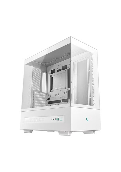 Deepcool Ch690 Digital Wh Panoramik Dahili Dijital Durum Ekranlı Yüksek Hava Akışlı Beyaz Gaming Mid-tower Pc Kasası