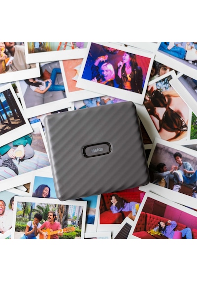 Fujifilm Instax Wide Link Akıllı Telefon Yazıcısı + 20'li Film Gri
