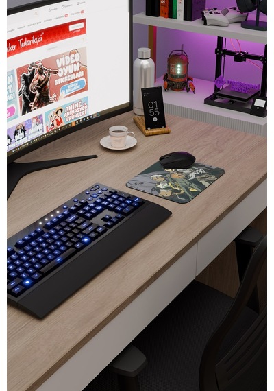 Deadman Wonderland Anime V2 - 22x18 Gaming Kauçuk Kaymaz Taban Mouse Pad Fare Altlığı
