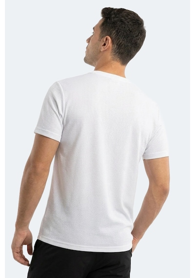 Slazenger Hugger Erkek Beyaz Tişört