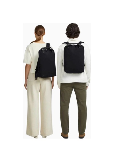 Lojel Semo Tote Backpack Deri Detaylı 13l Sırt Ve Tote Çantası Sırt Çantası Siyah