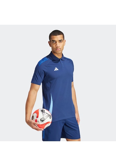Adidas Tiro 24 Erkek Mavi Polo Tişört Ir7564