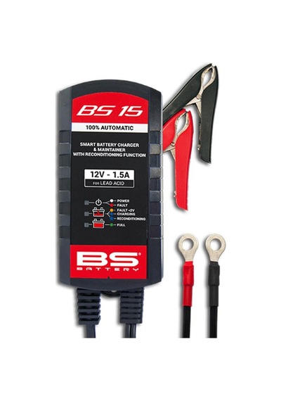 Bs Battery Akü Smart Charger 12v 1.5a Otomatik Akü Şarj Cihazı