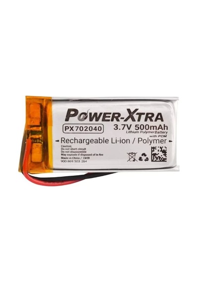 Power-xtra Px702040 - 3.7v 500 Mah Li-polymer Pil - Devreli