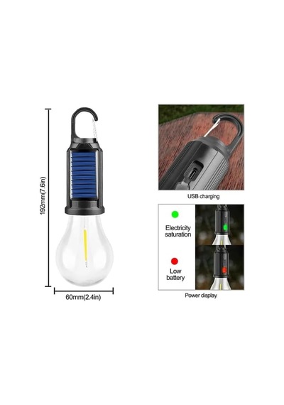 Kyrotech Güneş Enerjili Dış Mekan Duvar Lambası, Usb Type-c Şarjlı, 3 Işık Modlu, Su Geçirmez Led Solar Bahçe Çok Renkli