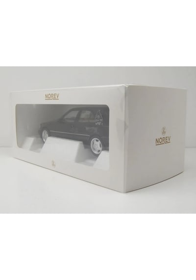 1:18 Ölçek 1993 Mercedes Benz C36 Amg Obsidian Black Diecast Metal Minyatür Model Araba 25cm