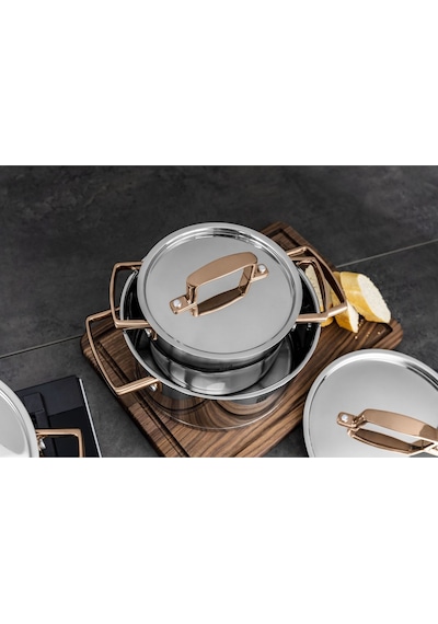 ZWILLING 711700050  BELLASERA TENCERE TAVA SETİ 18/10 P. ÇELİK