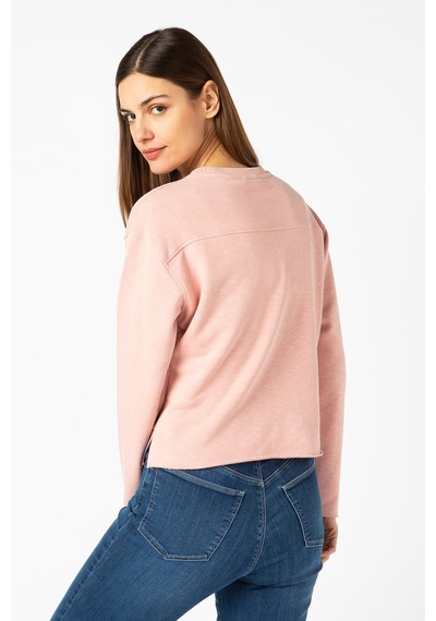 Vigoss Kadın Cepli Sweatshırt 13346-00324 - Somon