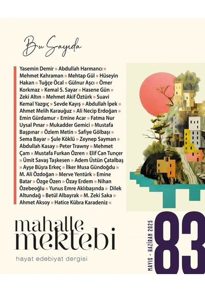 Mahalle Mektebi Dergi 83.sayı Mayıs-haziran 2025