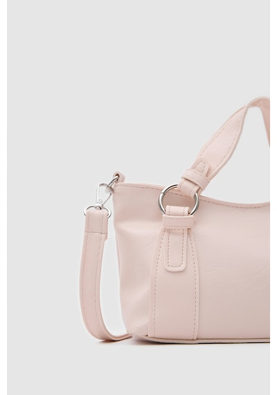 Shule Bags Jardin Halka Detaylı El Ve Çapraz Çanta Pudra Pembe