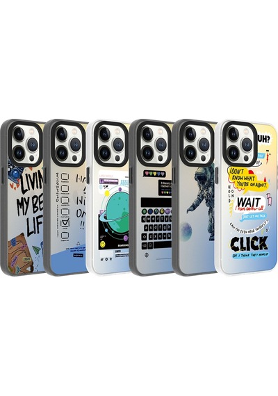 Apple Uyumlu iPhone 13 Pro Max Kılıf Desenli Zore Dragon Sert Kılıf