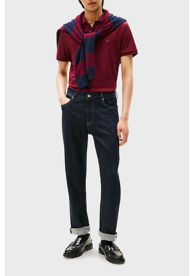 Tommy Hilfiger Erkek Polo Yaka T Shirt Mw0mw39994 Vlp Bordo Bordo