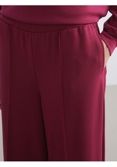 Lcw Dream Bordo Beli Lastikli Kadın Pijama Altı