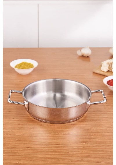 Karaca Grace İndüksiyon Tabanlı Çelik Sahan 20 Cm Karaca Grace İndüksiyon Tabanlı Çelik Sahan 20 Cm