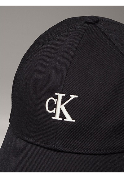 Calvin Klein Monogram Embroıdery Baseball Cap Os Çok Renkli