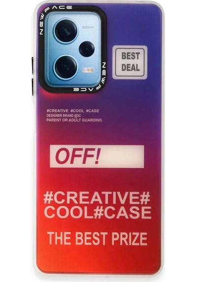 Uryport Xiaomi Redmi Note 12 4g Kılıf Estoril Desenli Kapak - Estoril - 9