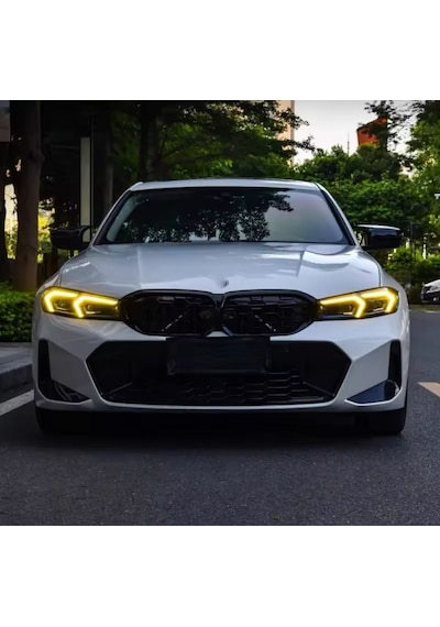 Bmw G20 Lci 2023+ Gündüz Ledi Sarı Far Modülü  Farlar İle Uyumlu G20lcisari123