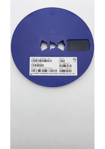 Jiangsu Changjiang Electronics 2n7002k Sot-23 Smd Mosfet / Transistör 3000 Adet Makara