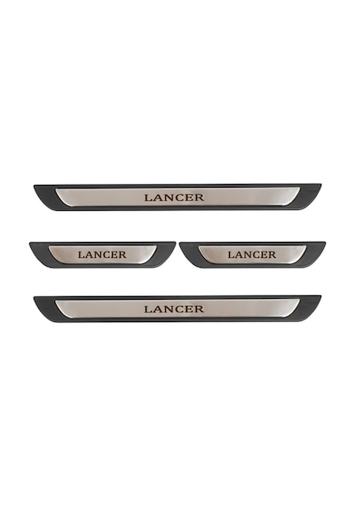 Lancer Uyumlu Kapı Eşiği 4 Parça Krom Abs 4 Parça