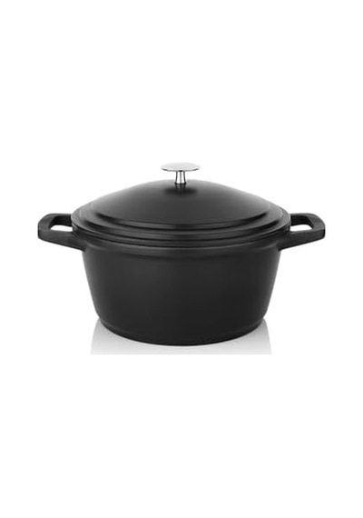 Pro Cast Döküm Derin Tencere-20cm-siyah 12v