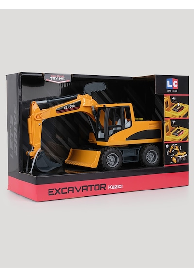 Let's Be Child Drive Sesli Ve Işıklı Kepçe - Standart Çok Renkli