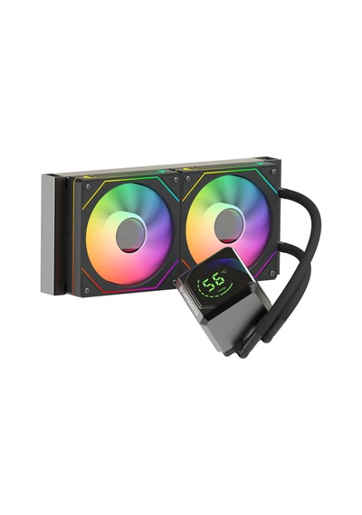Gamebooster 240mm Sıght Pro 240b Gb-lcs-sp240b Argb Am5-1851p Sıvı Soğutmalı İşlemci Fanı