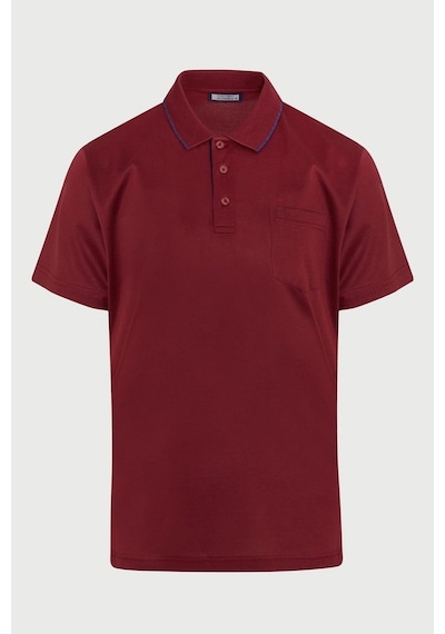 Hatemoğlu Bordo Regular Fit %100 Pamuk Polo Yaka Tişört-Bordo (543058110) Bordo