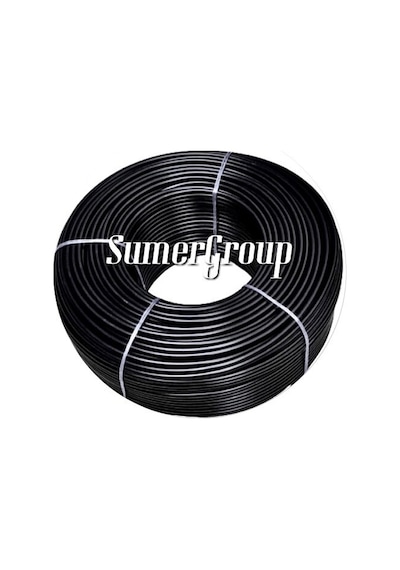 Sumergroup 5X8Mm Polietilen Pe Pnömatik Hortum Siyah 100Mt
