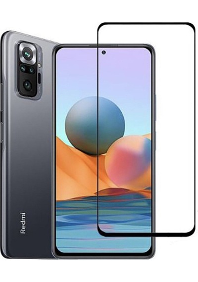 Xiaomi Redmi Note 10 Pro Uyumlu Seramik Nano Cam Tam Kaplayan Full Ekran Koruyucu