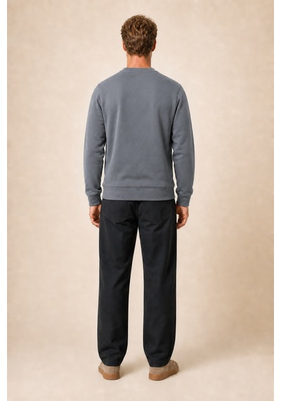 Redline Lines Regular Fit Kışlık Sweatshirt Füme