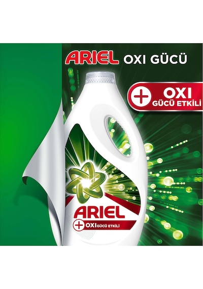 Ariel Oxi Sıvı Çamaşır Deterjanı 24 Yıkama 1 L