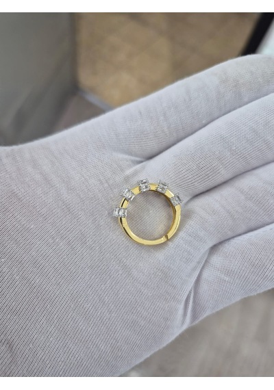 925 Ayar Papatya Silver Ayarlanabilir Baget Yüzük.rose.gold.rodaj Gümüş