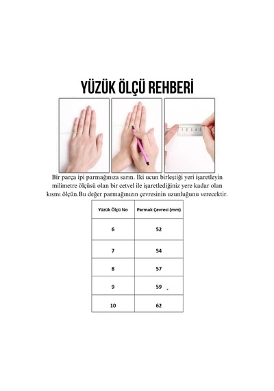 Kristal Taşlı Küçük Su Damlası Yüzük Kırmızı