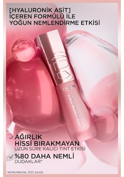 L'Oréal Paris Hyaluron Lip Tint Dudak Parlatıcı - 601 Worth It