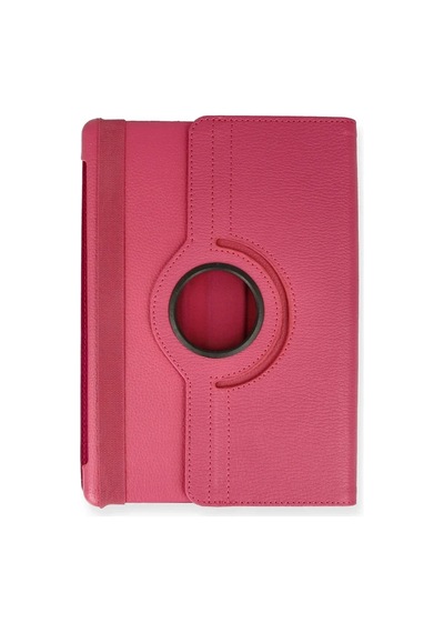 Lb Huawei Mediapad T5 10 Kılıf 360 Tablet Deri Kılıf - Pembe Diğer