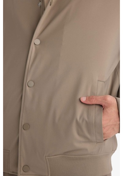 Defacto Slim Fit Astarlı Mont F9655ax26spkh466 Haki-kh466