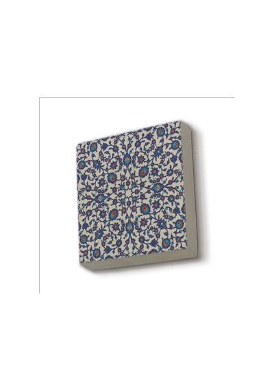 Osmanlı Çinisi Baskılı Taş Magnet 5x5