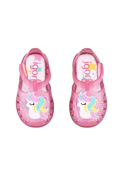 IGOR Tobby Unicorn Kız Çocuk Simli Fuşya S10309-057 Pembe