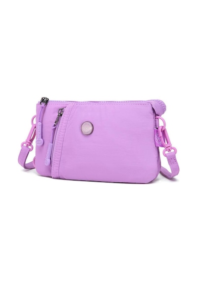 Smart Bags Mikro Poly Kumaş Uzun Askılı Kadın Cüzdanı 3343 Lila